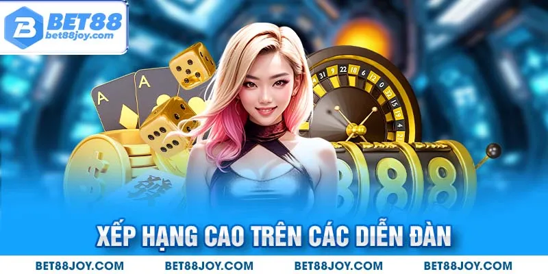 Xếp hạng cao trên các diễn đàn